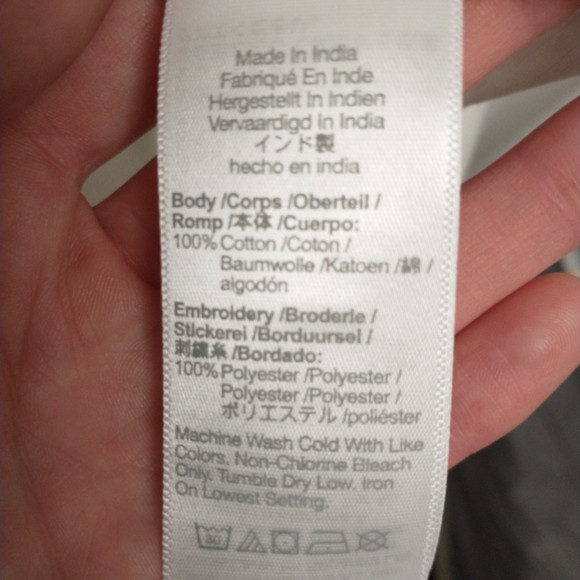 Madewell Floral White Button down - Picture 3 of 5